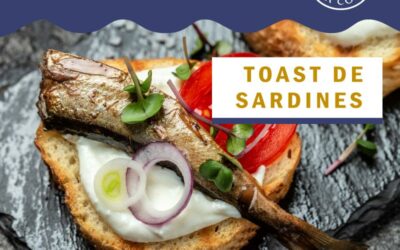 Toast de Sardines Marinées au Citron